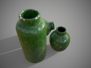 Ceramic flower pots Modèle 3D