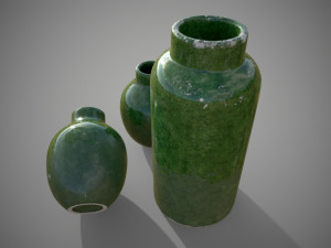 Ceramic flower pots Modèle 3D