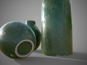 Ceramic flower pots Modèle 3D