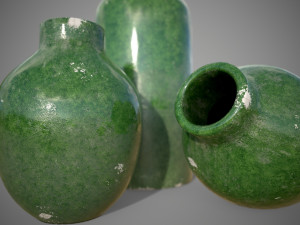 Ceramic flower pots Modèle 3D