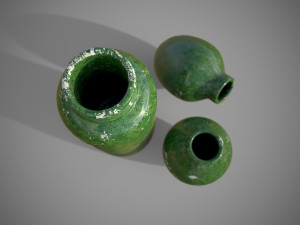 Ceramic flower pots Modèle 3D