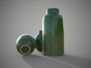 Ceramic flower pots Modèle 3D