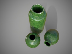 Ceramic flower pots Modèle 3D