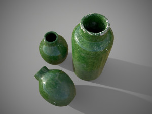 Ceramic flower pots Modèle 3D