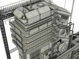 communication center 3D Model