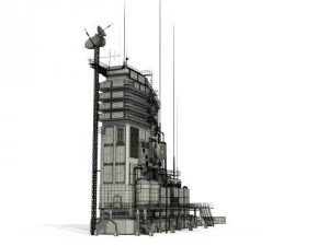 communication center 3D Model