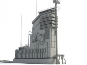 communication center 3D Model