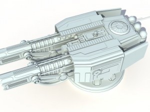 scifi details and greeble Model 3D