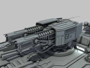 light cruiser  preacher class 3D Modell