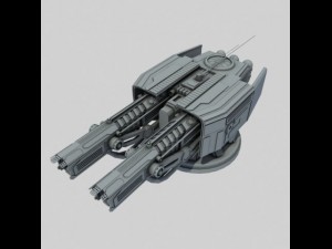 ion turret class sb1 3D Model