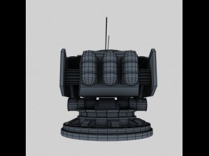 ion turret class sb1 3D Model