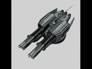 ion turret class sb1 3D Model