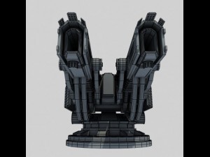 ion turret class sb1 3D Model