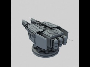 ion turret class sb1 3D Model