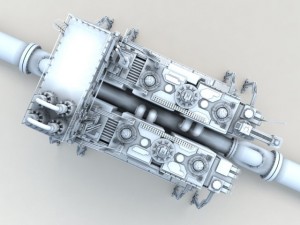power relay station Modelo 3D