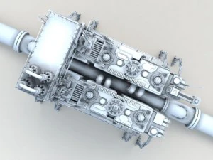 power relay station 3D Model
