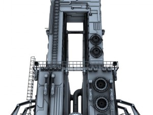 power relay station Modelo 3D