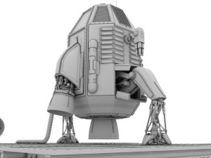 capsule landing pod 3D Model