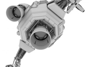 capsule landing pod 3D Model