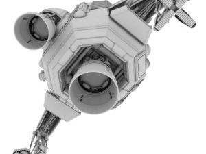 capsule landing pod 3D Model