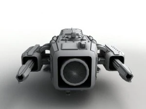 drone sentinelle moyen Modèle 3D