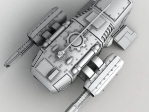 drone sentinelle moyen Modèle 3D