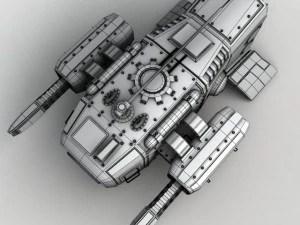 drone sentinelle moyen Modèle 3D