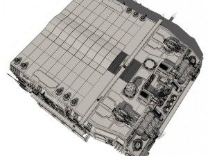 scifi hangar Modelo 3D