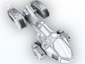 scifi factory 3D 모델