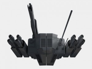 Medium attack drone Modelo 3D