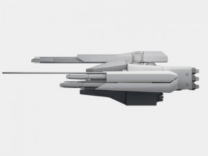 Medium attack drone Modelo 3D
