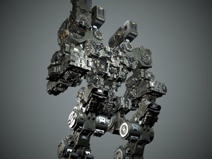 robot warrior 3D Модель