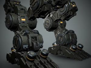 robot warrior 3D Модель