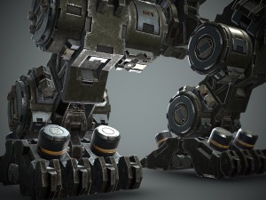 robot warrior 3D Модель