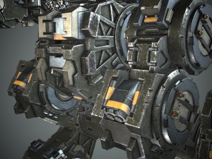 robot warrior 3D Модель