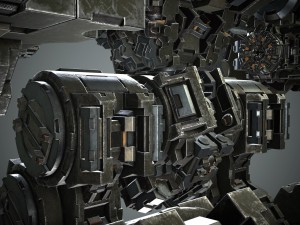 robot warrior 3D Модель