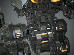 robot warrior 3D Модель