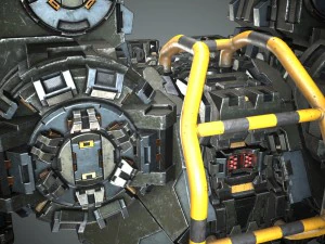 guerriero robot Modello 3D