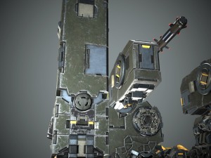 robot warrior 3D Модель