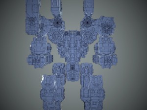 robot warrior 3D Модель