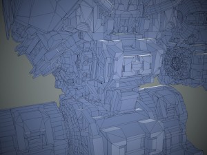 robot warrior 3D Модель