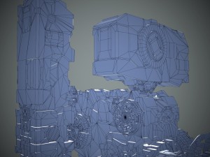 robot warrior 3D Модель