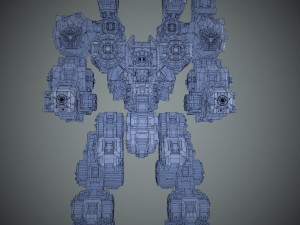 robot warrior 3D Модель