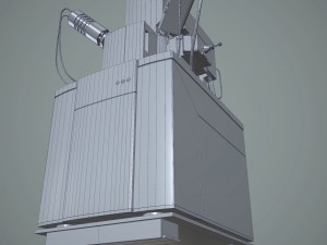 electron microscope 3D मॉडल