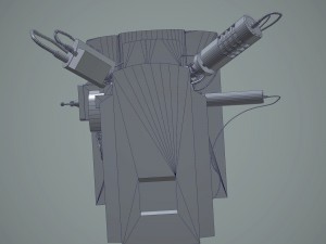 electron microscope 3D मॉडल