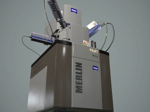 electron microscope 3D मॉडल