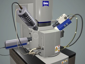 electron microscope 3D मॉडल