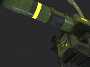 fgm-148 javelin 3D Model
