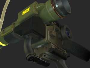 fgm-148 javelin 3D Model