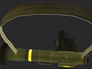 fgm-148 javelin 3D Model